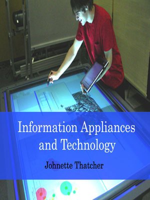 cover image of Information Appliances and Technology